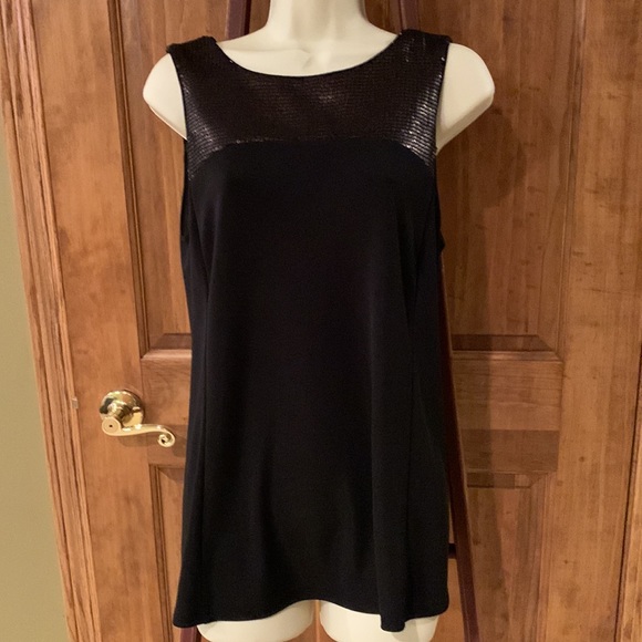 Narciso Rodriguez sleeveless sequin top - Picture 2 of 8
